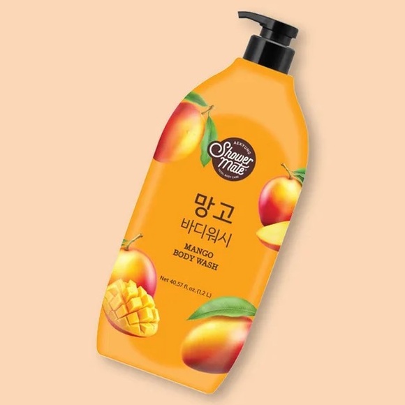 Shower Mate Other - Mango Body Wash - Vibrant Orange